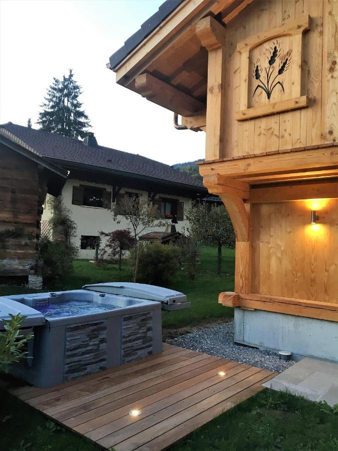 Chalet Luxe Les Melezes Samoens Ngoại thất bức ảnh